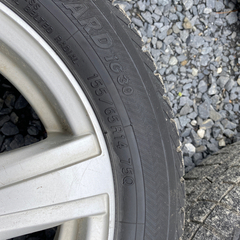 14インチタイヤホイール！！あげます！✨の画像