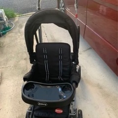 【最終値下】新品・未使用・組立て済み　2人乗りベビーカー