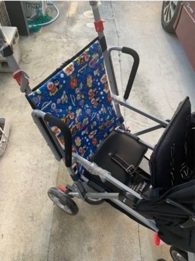 【最終値下】新品・未使用・組立て済み　2人乗りベビーカー