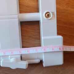 突っ張り棒2本、突っ張り棚セットの画像