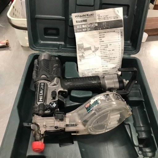 HiKOKI/日立工機　高圧ねじ打機　 WF3H　 ケース付