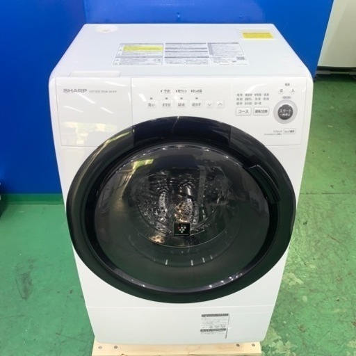 SHARP人気モデル ドラム式洗濯機乾燥7/3kg 2022年 ⭐️SHARP⭐️ドラム式洗濯乾燥機 2021年7kg/3.5kg 大阪市近郊配送無料