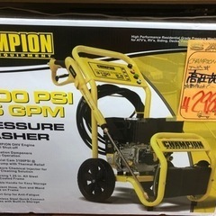 動作確認済！チャンピオン エンジン式高圧洗浄機 ＃223574 ...
