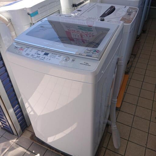 ★【アクア】全自動洗濯機  2022年製‼️7kg  DDMインバーター[AQR-V7M]  【３ヶ月保証付き★送料に設置込み】自社配送時代引き可※現金、クレジット、スマホ決済対応※
