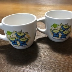 トイストーリーグッズ一杯！バズ・ライトイヤーペアカップ2客の画像