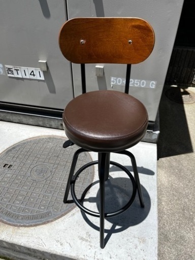 不二貿易 バースツール カウンターチェア