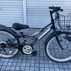【22インチマウンテンバイク】子供車　6段変速付　身長115〜1...