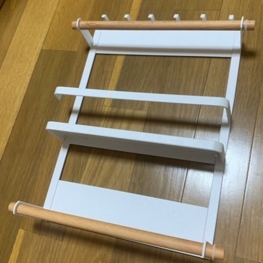 マグネット キッチンペーパー ＆ ラップホルダー