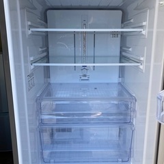 シャープ 271リットル 2ドア冷蔵庫 右開き 2017年製 SHARP SJ-PD27C-T