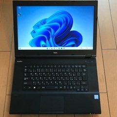 NEC　VersaPro VKT16x-2  corei5 8250U  8GB HDD500GB Windows11Pro