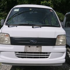 (ID4431)軽バン専門店在庫100台　１５万円　スバル　サンバーバン 4WD　車検付　平成２１年式　諸費用込１８８,０００円の画像