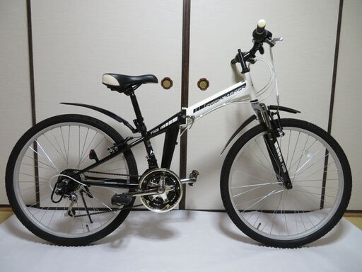 取引中　折り畳みマウンテンバイク(26インチ18段ギア)