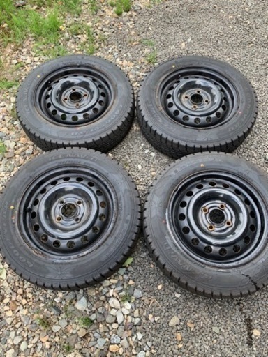 バリ山　165/70R14 2019年製造　アイスナビ6 コンパクトカー