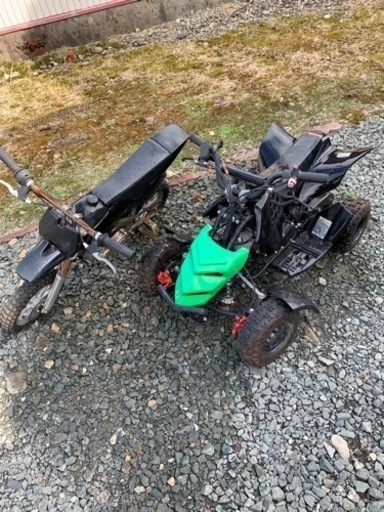 バギー　バイク　セット　不動車　修理ベース