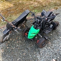 バギー　バイク　セット　不動車　修理ベース　