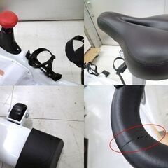 レンタル【STEADY スピンバイク 貸します】1ヵ月￥3500～ STEADY スピンバイク ST-128 ホワイト 苫小牧西店 - リサイクルショップ