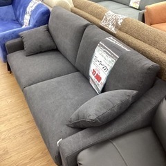 KG-4【新入荷　アウトレット】3シーターソファ　グレーの画像