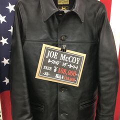 JOE McCOY　ホースハイド　レザーカーコート