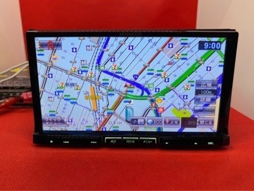 KENWOOD 上級ナビ　MDV-535DT フルセグTV 新品バックカメラ付き