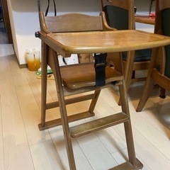 ★譲渡先決定★テーブル付きベビーチェア★愛知県一宮市★岐阜県岐阜市★の画像