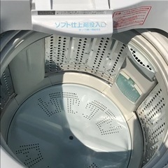全自動洗濯機(風乾燥)7kgの画像