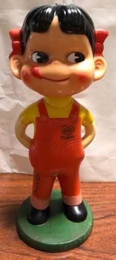 昭和レトロ　首振りペコちゃん人形　非売品展示専用