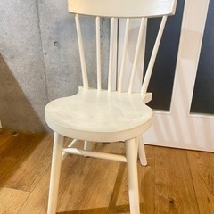 【無償】IKEA ホワイトチェア