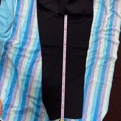 メンズスラック　ブラックの画像