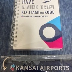 関西国際空港　ノート＆エアタグ　未開封品