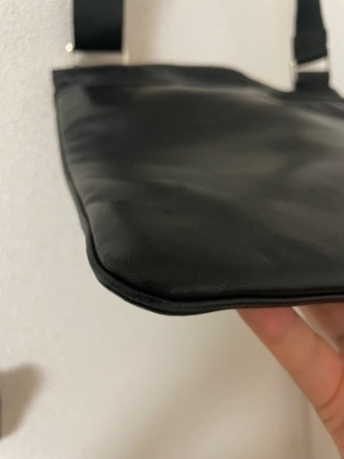 ナグラム　ロエベ　レザー　斜め掛け ショルダーバッグ　フラット メッセン
