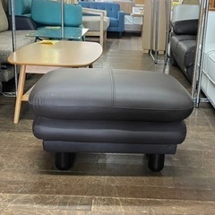 【7/3 10:00引取済】新品未使用ジャンク品 合皮オットマン...