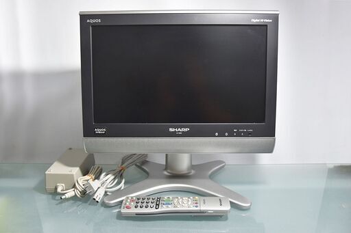 SHARP AQUOS 16インチ テレビ LC-16E5 地上・BS・110度CS ハイビジョン HDMI入力 地デジ 液晶テレビ 16型 作動良好 美品