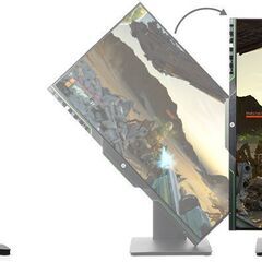 【即日・手渡し可】【新品未使用】【着払発送】 HP ゲーミングモニター 24.5インチ ディスプレイの画像