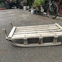 そり、冬そり、犬ぞり、馬そり、花台