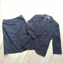 【美品】ORIHICA サマースーツ三点セット（ネイビー）の画像