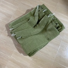 【取引確定】ニトリ カーテン 防炎 遮光2級の画像