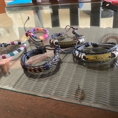 ミサンガ　　ブレスレット値下げの画像