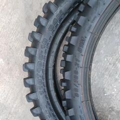 バイクタイヤ前後2本の画像
