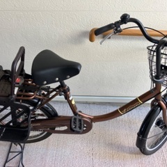 サイマ　20インチ　チャイルドシート搭載自転車