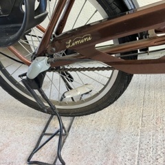 サイマ　20インチ　チャイルドシート搭載自転車の画像
