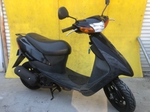 セル1発始動⭐️タイヤバリ山❗️スズキ レッツ2 2stモデルで速い⭐️バッテリー新品