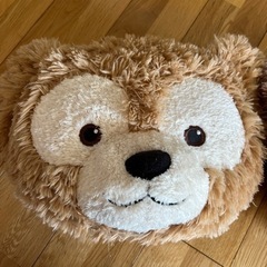 ダッフィ＆シェリーメイ　クッションぬいぐるみの画像