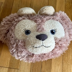 ダッフィ＆シェリーメイ　クッションぬいぐるみの画像