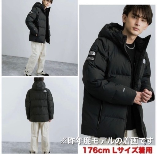 【新品未使用】【メルカリより2,000円安く出品中】ノースフェイス　ダウンジャケット　黒S