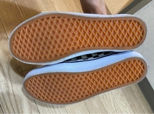 【超美品】美品 VANS バンズ oldskool オールド スクール ブラック ホワイト　28.5 10.5 チェッカー