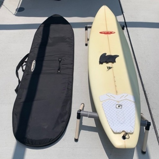 サーフボード　SEEK サイズ6.6ショートボード　ファンボード　ケース付き