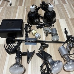 爬虫類飼育用品　保温器具、照明他　の画像