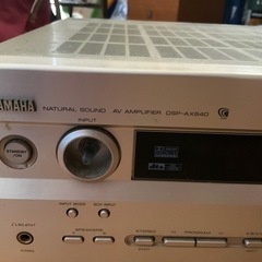 値下げしました！YAMAHA　ヤマハ　アンプ　DSP-AX640 定価65000円の画像