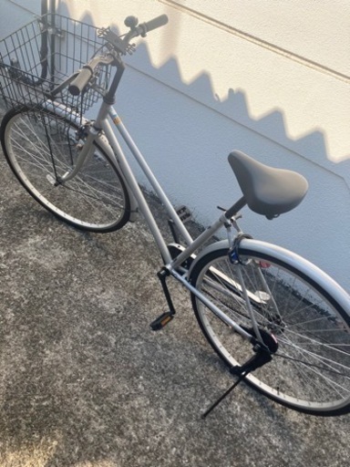 サイクルベースあさひ　自転車　シルバー　27インチ