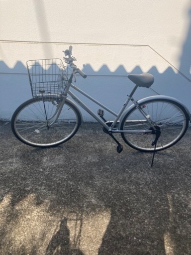 サイクルベースあさひ　自転車　シルバー　27インチ